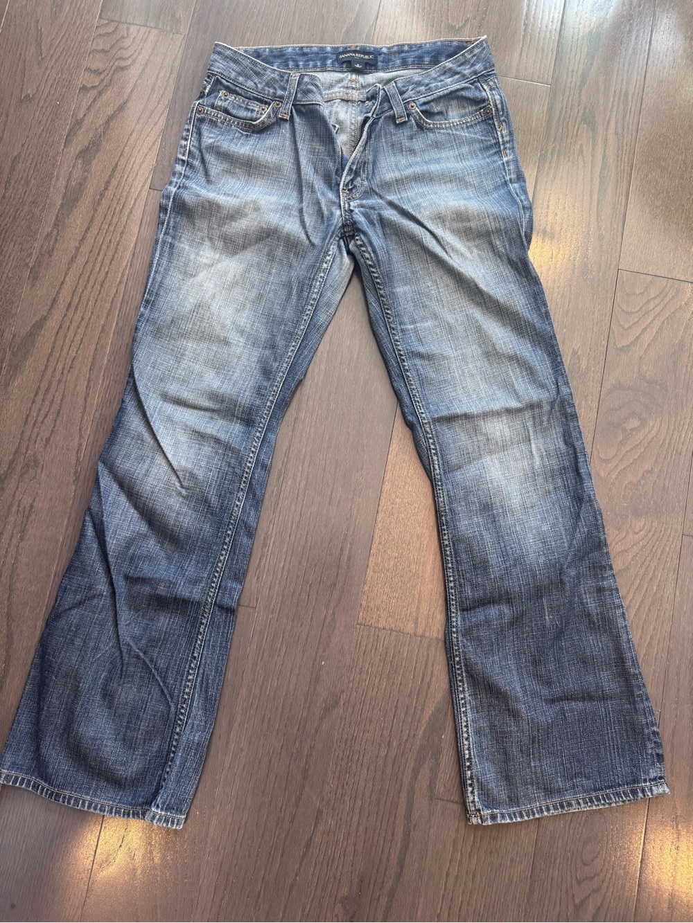 Banana Republic Women’s Faded Blue Bootcut Jeans from November 2008